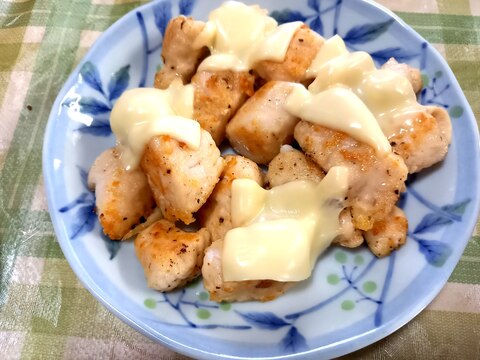 ダイエットの味方！ささみチーズ炒め